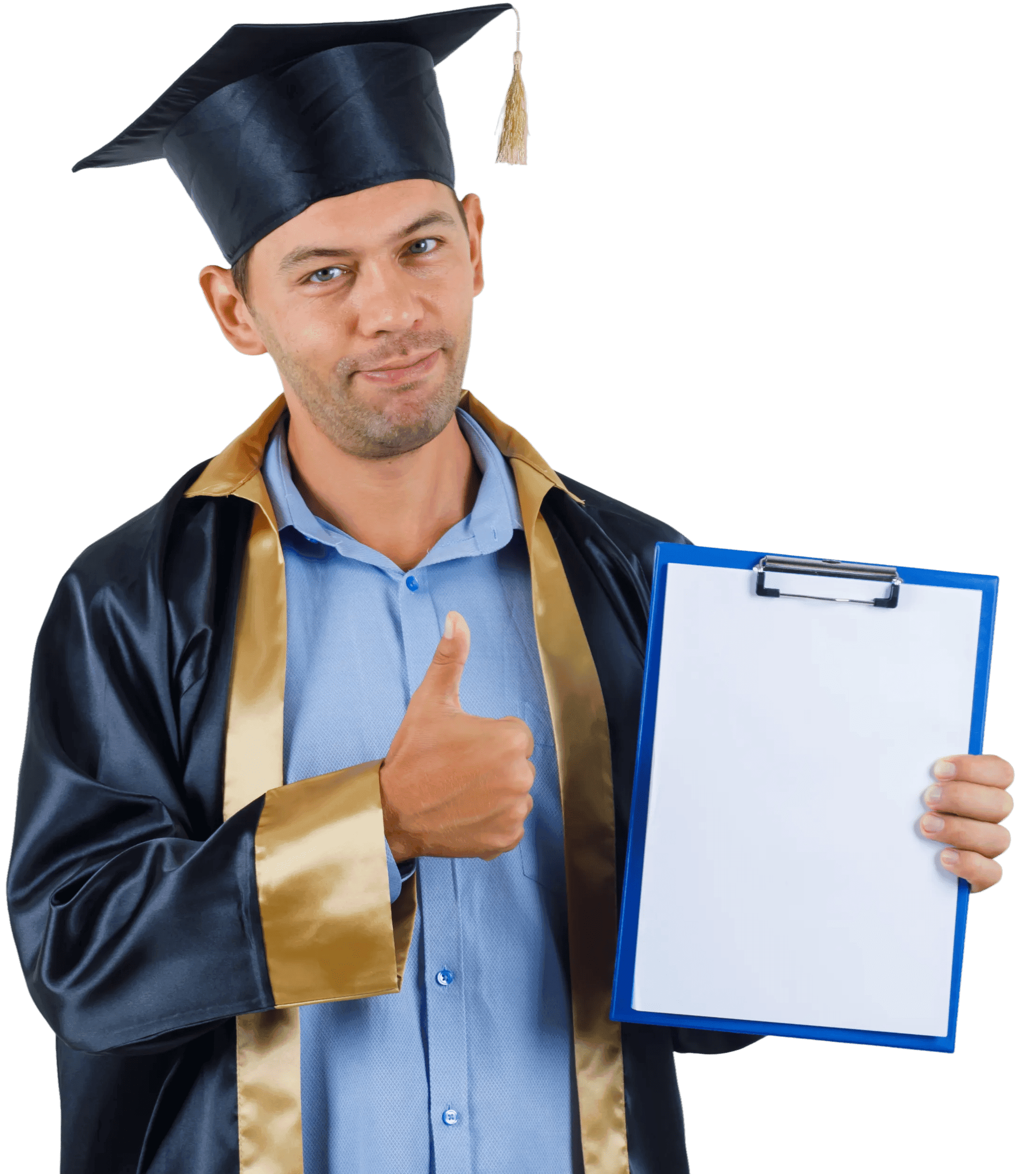 Hero Image of a graduating girl