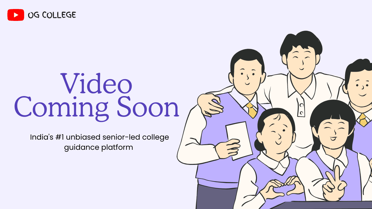 Coming soon banner for OGcollege's How to use college predictor video.